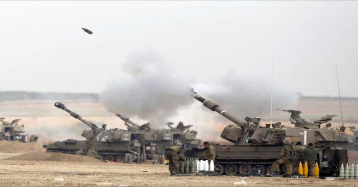 قصف إسرائيلي مدفعي على شمال قطاع غزة